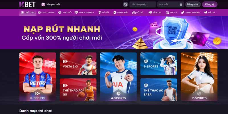 KBET – Trung Tâm Giải Trí Cá Cược Đổi Thưởng Hấp Dẫn 2025